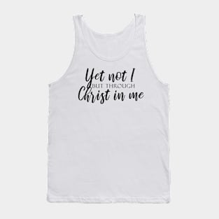 Christ in Me Tank Top